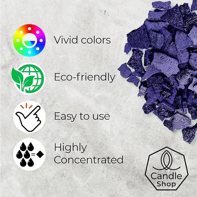 Dark Blue Candle Dye 2oz for Soy Candle Making – Highly Concentrated Candle Wax - Image 2