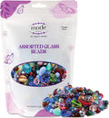 One Pound Assorted Glass Beads for Jewelry Making, DIY Lamp Work, Arts and by ModeBeads