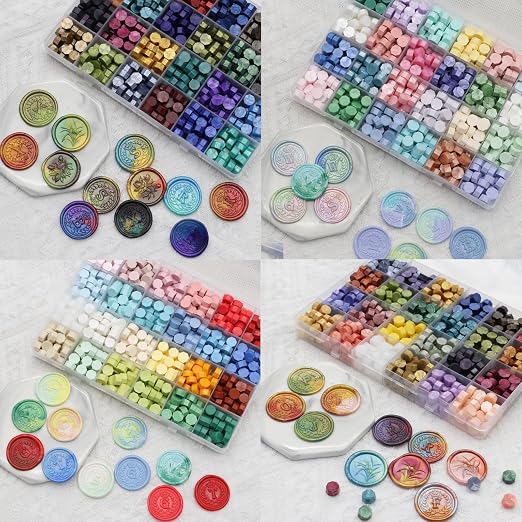 600 Pcs Assorted Sealing Wax Beads - Image 5