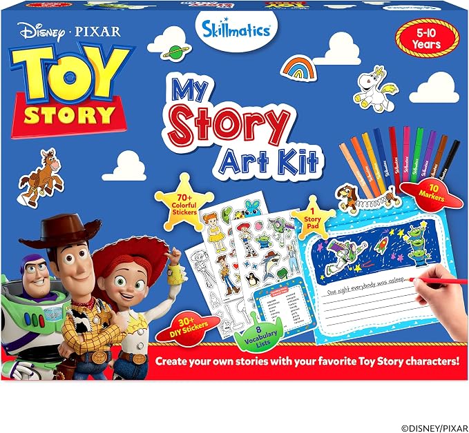 Skillmatics Story Art Kit – Disney•Pixar Toy Story, Storytelling Craft Kit | by Skillmatics