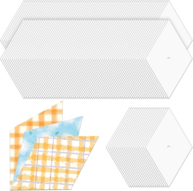 400 PCS Paper Piecing 2", Diamond Quilting Templates by Neworkg