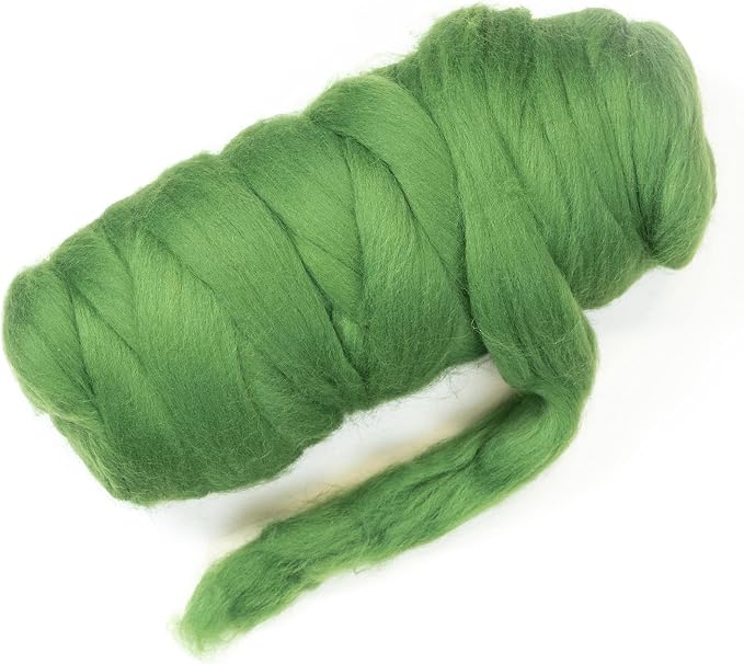 Kondoos Colored Natural wool roving, 1 lb. Best wool by Kondoosnaturalfibers