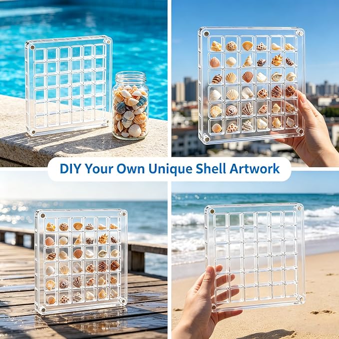 Grid Clear Acrylic Display Box - Image 4