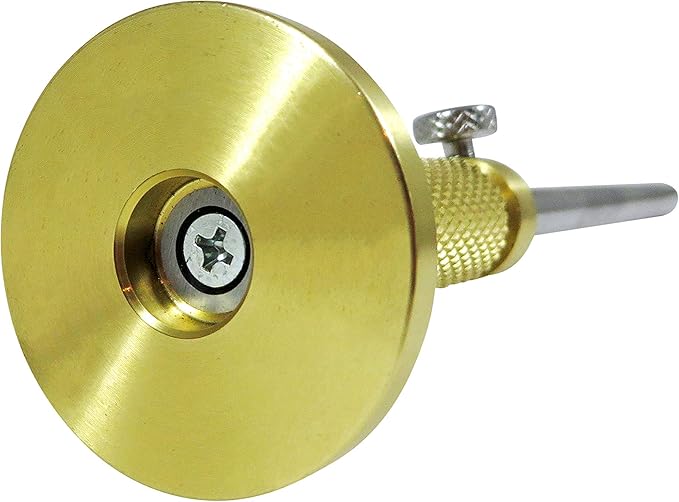 Taytools 464763 Solid Brass Wheel Woodworking Precision Marking Cutting Gauge with 2 Extra Cutters Micro Adjust Head