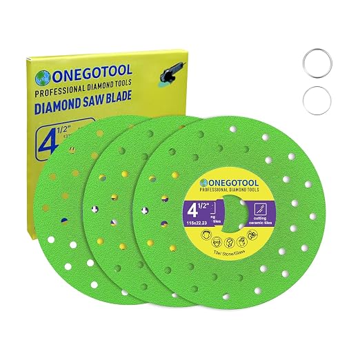 4-1/2 inch Tile Cutter Diamond Saw Blade by ONEGOTOOLDiamondTools