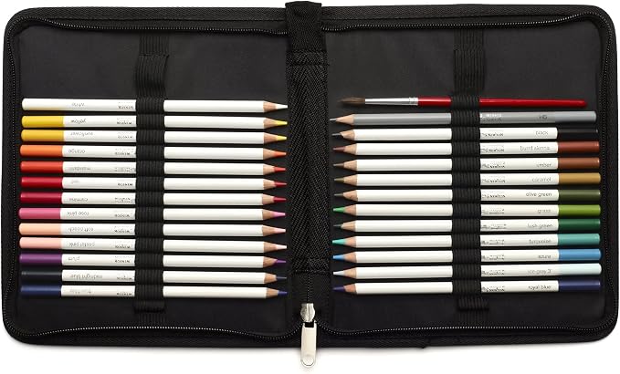 Winsor & Newton Studio Collection Artist Pencils, Watercolor Pencil Wallet by WinsorNewton