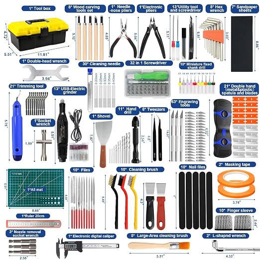 304PCS 3D Printing Accessory Tools - Image 2