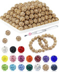 120PCS FIVEIZERO Light Brown Rhinestone Beads by FIVEIZERO