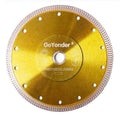 GoYonder 7 Inch Diamond Saw Blade,Super Thin Diamond Saw Blade for Cutting Ceramic Porcelain Tile Granite Marble Suitable for Angle Grinders with 7/8" or 5/8" Arbor