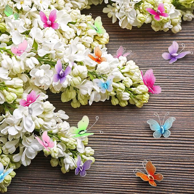 Zonon 60 Pcs Butterflies for Crafts - Image 4