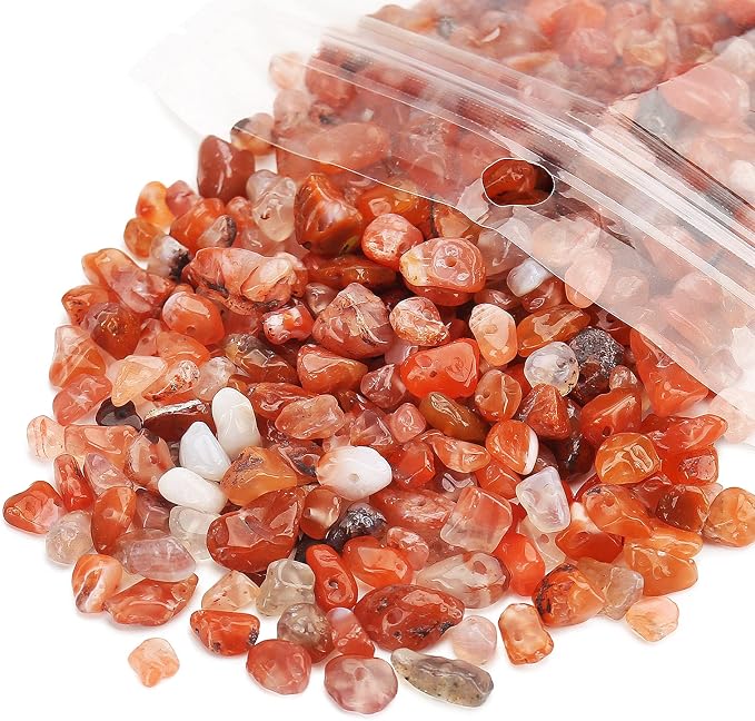 456 PCs Natural Chip Stone Beads, 5-8mm Irregular Multicolor Gemstones Loose - Image 2