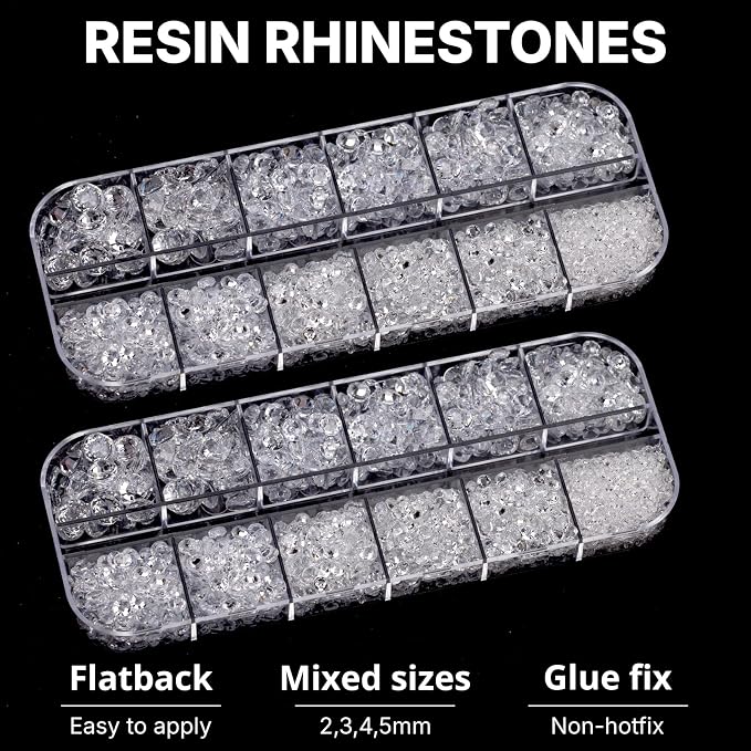 11000PCS Transparent Rhinestones - Image 3