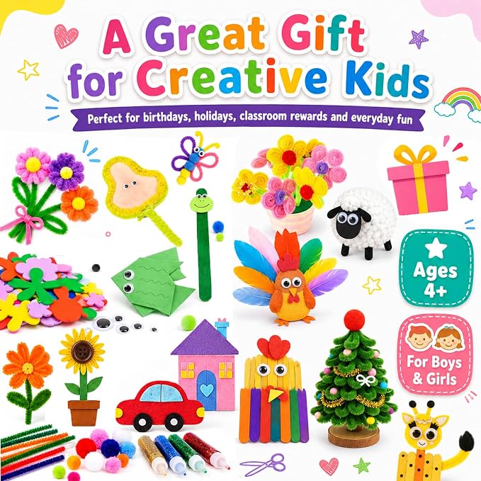 FUNZBO 1200pcs+ Craft Kits - Image 7
