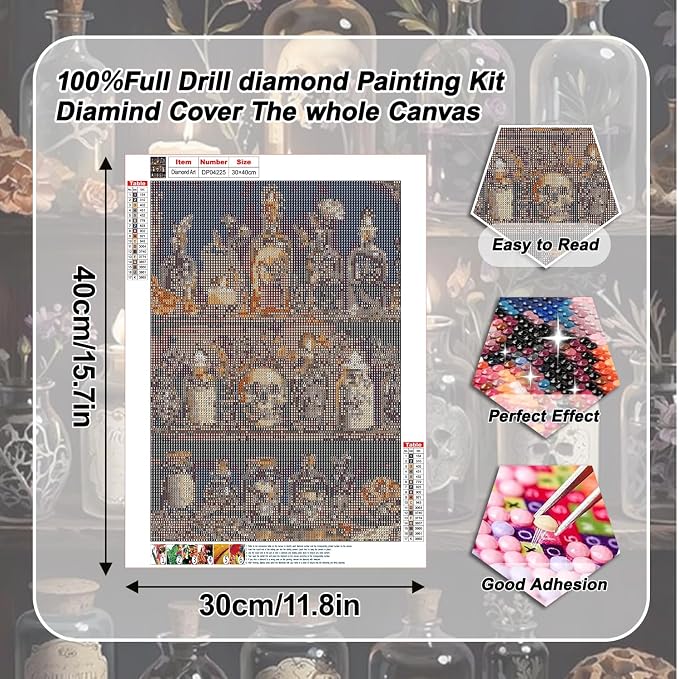 VeGuude Square Drill Diamond Painting Kits - Image 3