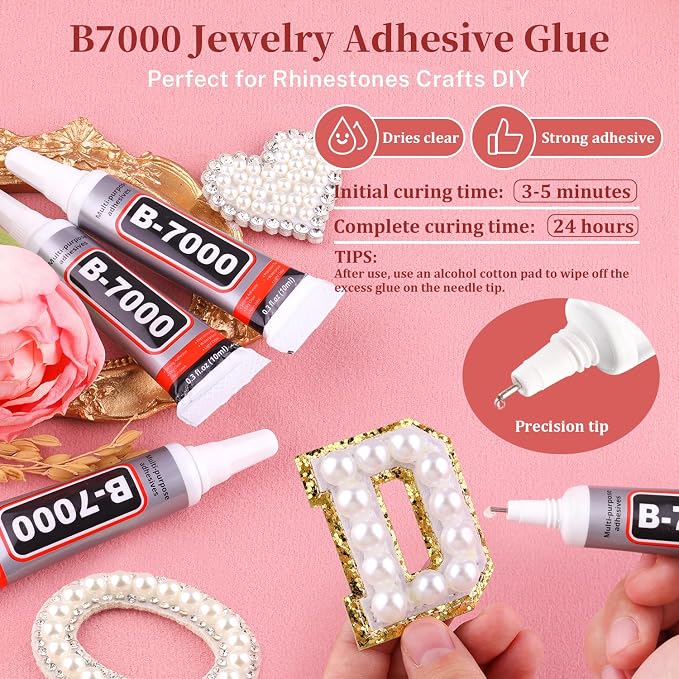 16500Pcs Flatback Pearls for Crafting, Bedazzling Kit for DIY Crafts Clothing - Image 4