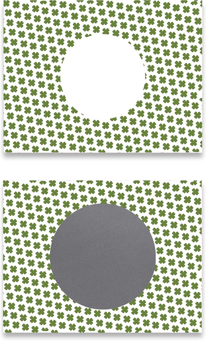 My Scratch Offs 20 Pack Clover St. Patrick's Day Make Your Own DIY Scratch Off - Image 2