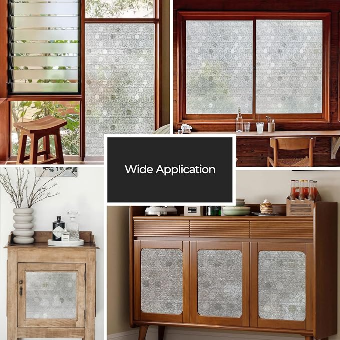 3D Stained Glass Window Film, Decorative Window Privacy Film - Image 7