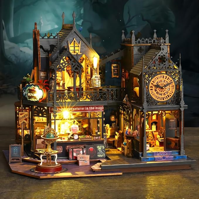 OZJAY Miniature House Kit, Mini House Building Kit - Image 8