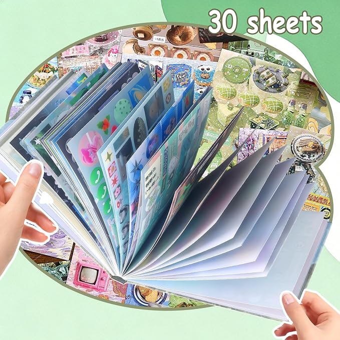 Tmtains 75 Sheets Japanese Sticker Book - Image 4