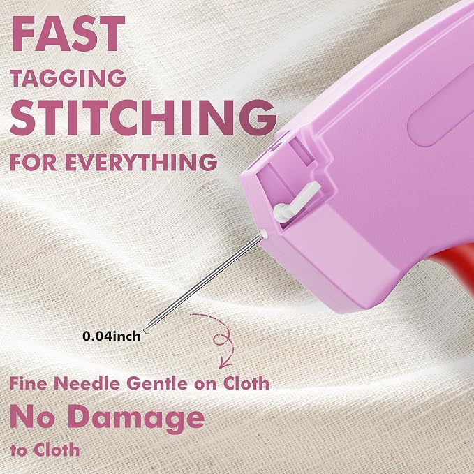 Stitch Gun for Clothes, Portable Handheld Tagging Gun for Clothing, Stitch - Image 3