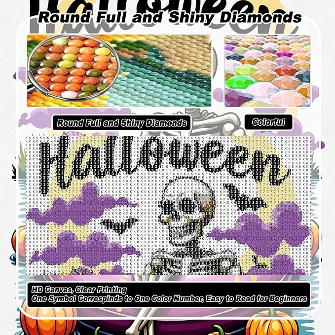VeGuude Skull Diamond Painting Kits - Image 8
