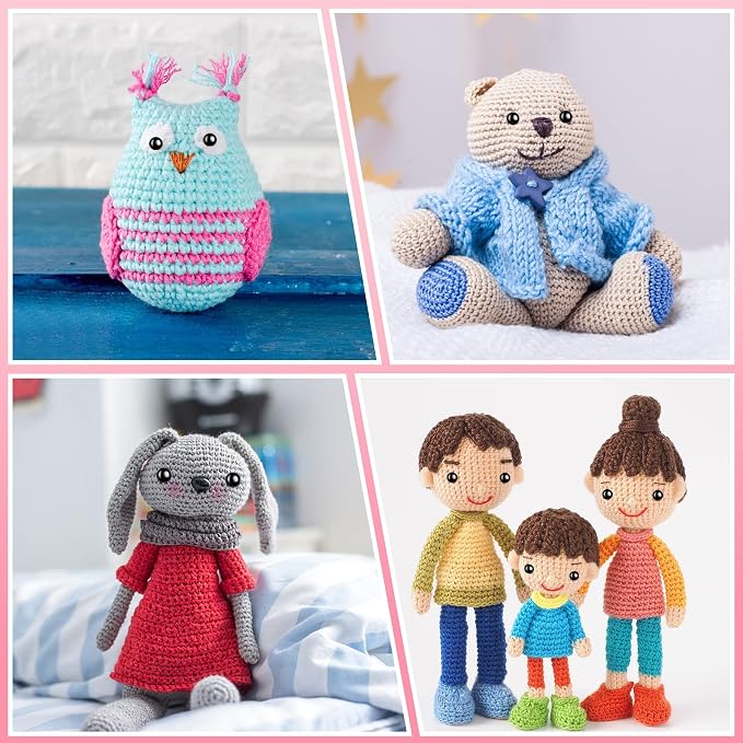 80pcs Large Safety Eyes for Amigurumi Eye for Stuffed Animals Craft Crochet - Image 6