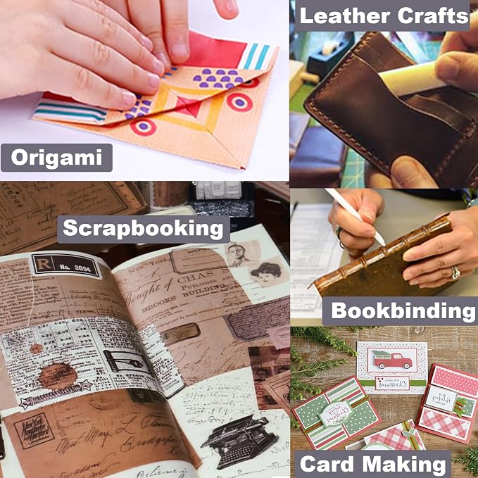 VENCINK Genuine Bone Folder Scoring Folding Creasing Burnishing Origami Paper - Image 5