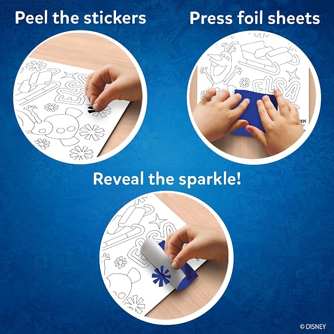 Skillmatics Foil Fun – Disney Frozen, Mess-Free Art - Image 5