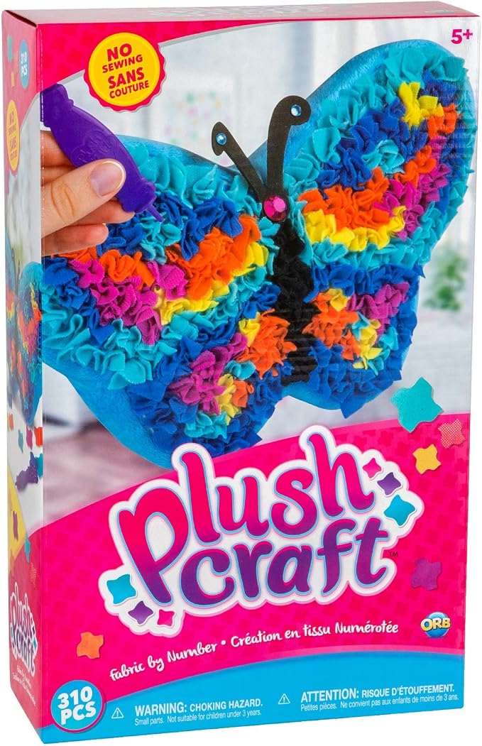PlushCraft Butterfly Pillow by ORB%E2%84%A2