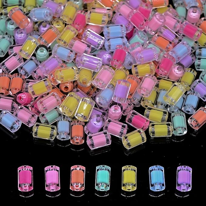 200+ pcs Candy Bulk Assorted Cute Kandi Beads by YuSheng