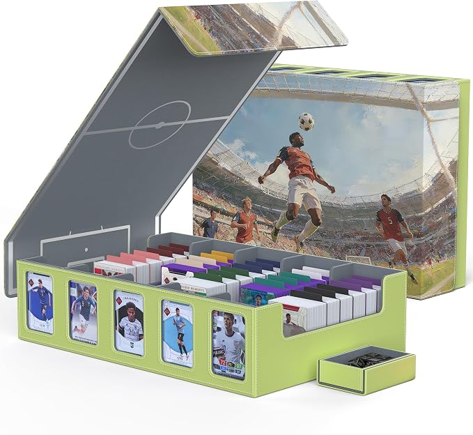 Kabinka Soccer Card Storage Box by Kabinka