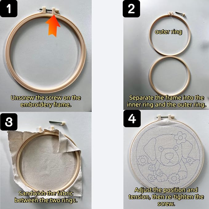 YOYLEAYOY Punch Needle Kit for Beginners, Punch Needle and Instructions - Image 5