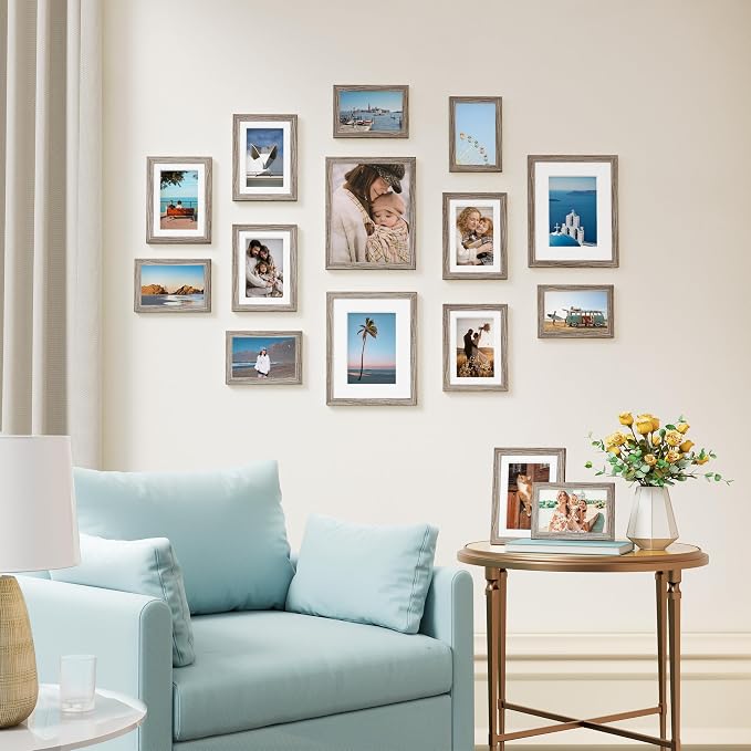 Vittanly 15 Pack Picture Frames Collage Wall Decor - Image 4