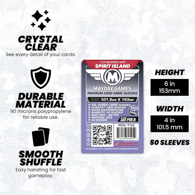 Mayday Games Spirit Island -Premium Compatible Card Sleeve Bundle - Image 6