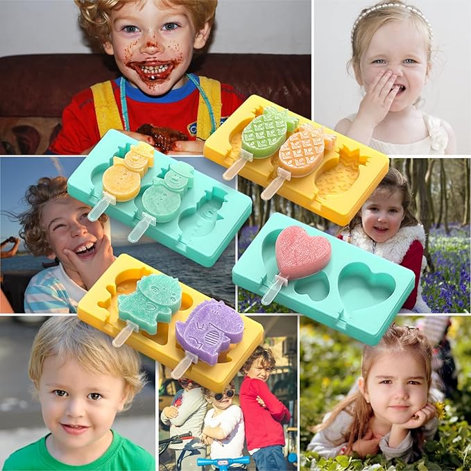 Kids Cartoon Popsicle Molds - Image 6