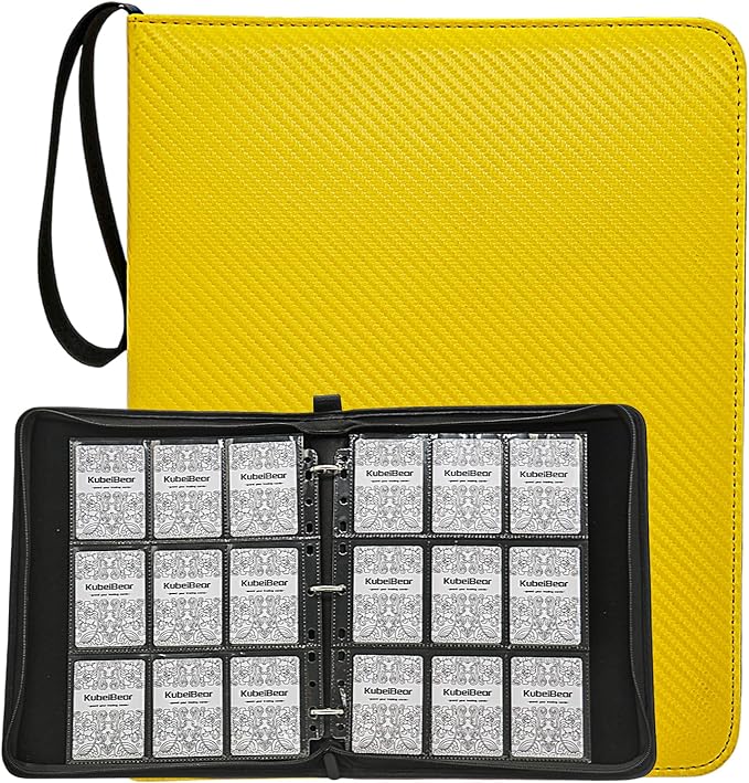 Card Binder – 720 Capacity, Zippered Trading Card Holder by Unknown