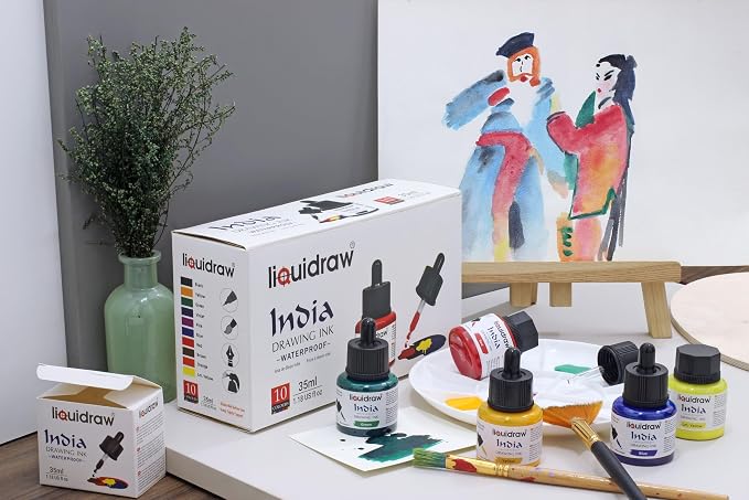 Liquidraw Waterproof Colored Drawing Ink - Image 3