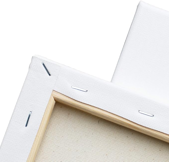 FIXSMITH Stretched White Blank Canvas - Image 7