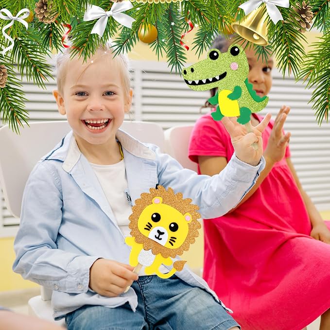 VKPI Make 6 Popstick Puppets Craft Kits - Image 7