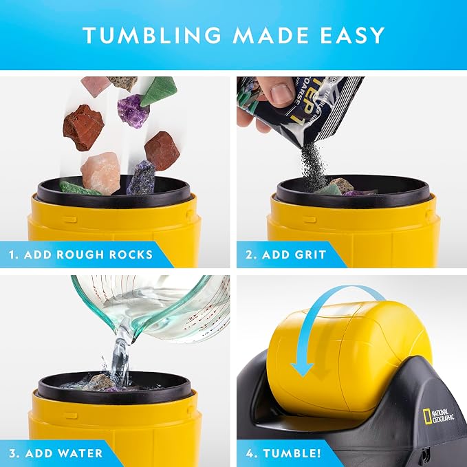 National Geographic Starter Rock Tumbler Kit - Image 2