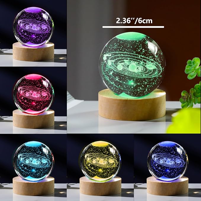 3D Solar System Crystal Ball - Image 3