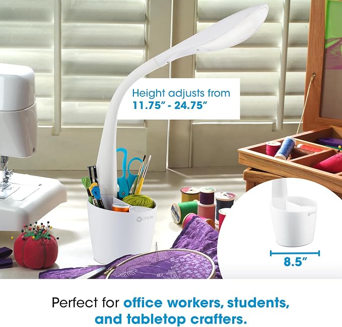 OttLite Organizer LED Desk Lamp - Image 6