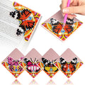WIVICO 4Pcs Diamond Painting Bookmarks, Diamond Pearl Art Kits by WIVICO