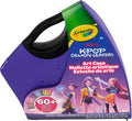 Crayola Kpop Demon Hunters Art Case, Coloring & Sticker Craft Kit, Gift by Crayola