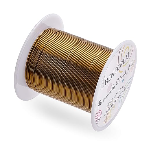 BENECREAT 22 Gauge 55 Yards Jewelry Beading Wire Tarnish Resistant Copper Wire - Image 8