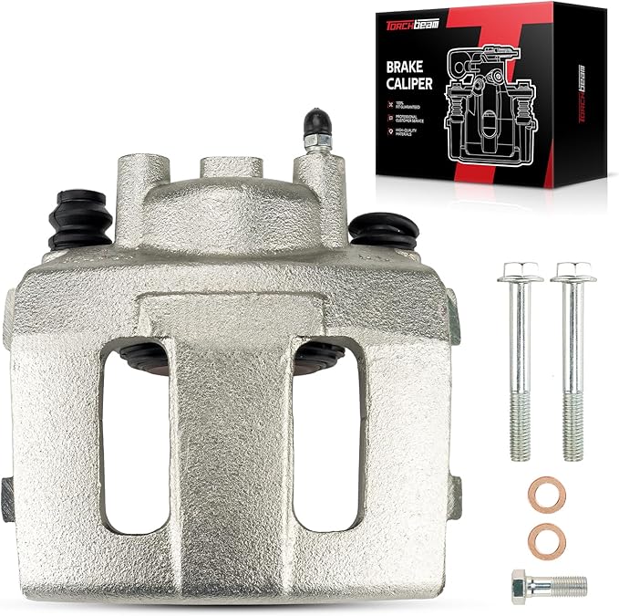 Torchbeam Front Right Passenger Side Brake Caliper for Jeep for 1990-1995,1997-2006 Wrangler, 1992-2001 Cherokee, 1993-1998 Grand Cherokee, 1990-1991 Cherokee, 1990-1992 Comanche, Replace #18FR983
