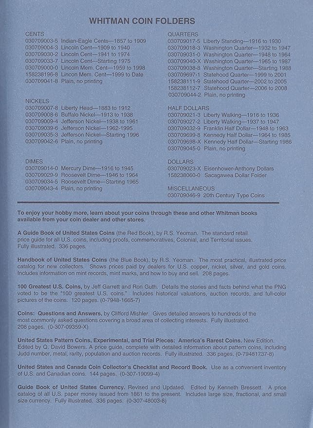 Whitman US Washington Statehood Quarter Coin Folder Volume 1 1999 – 2001 P & D - Image 5