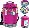 MYBAGZING Expandable Yarn Storage Organizer, Crochet Bag & Yarn Tote by MYBAGZING