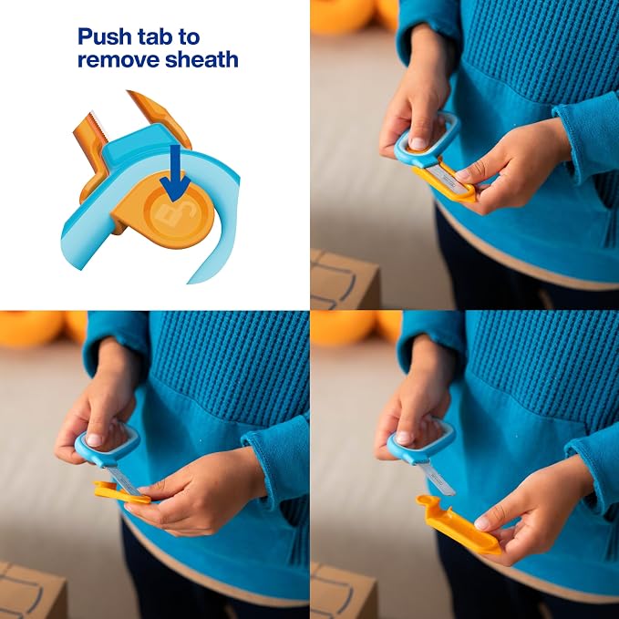 Fiskars Kids Cardboard Creator – Safer Cardboard Cutting Tool - Image 8