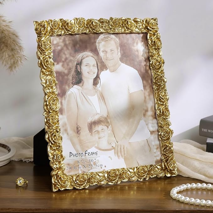 Cuspin 8x10 Picture Frame Vintage, Antique Picture Frames - Image 2
